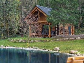 Exterior - Beautiful private villa for 2 guests with terrace and panoramic view (Hermannschlag)