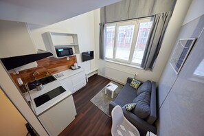 Gác Tiêu chuẩn, bếp nhỏ | Khu phòng khách