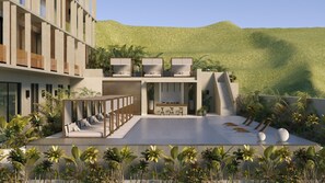 Seasonal outdoor pool, open 7:00 AM to 10:00 PM, free cabanas - Radream Hotels & Spa (Orikum)