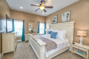 4 bedrooms, iron/ironing board, travel cot, free WiFi