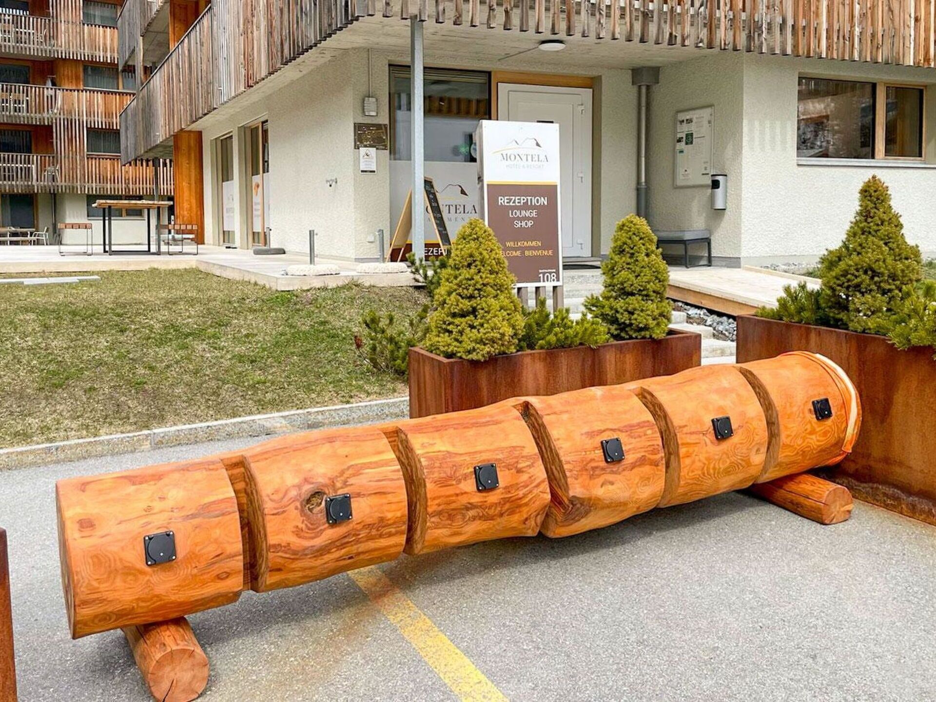 Enceinte de l’hébergement