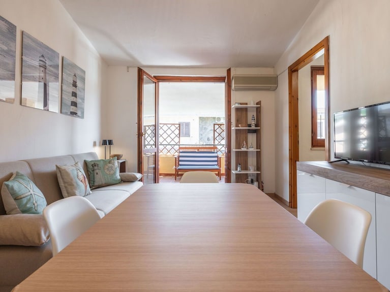 Hermoso Apartamento Para 4 Personas Con A/c, Wifi, Tv Y Terraza - Villasimius