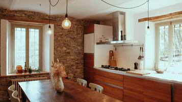 Microwave, oven, dishwasher, toaster