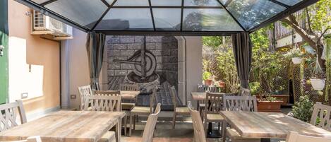 Udendørs spisemuligheder