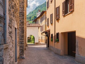 Property grounds - Lovely apartment for 4 guests with WIFI and balcony (Domaso)