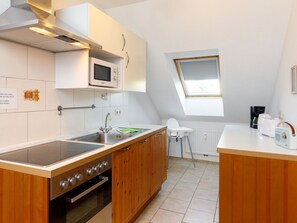 Een magnetron, een oven