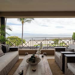 Deluxe Apartment, Beach View | Terrace/patio