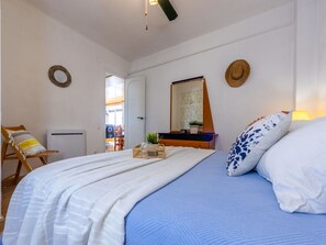 2 habitaciones, tabla de planchar con plancha y wifi gratis 