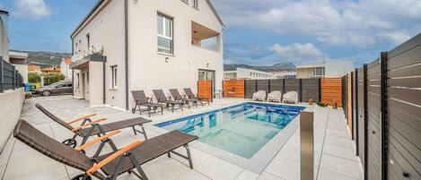 Una piscina climatizada