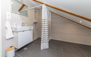 Shower, hair dryer