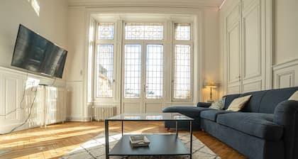 The "Heritage" Heart of Limoges: Parking, AC, and Private Terrace