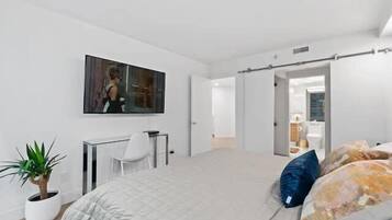 2 chambres, fer et planche à repasser, Wi-Fi, literie fournie