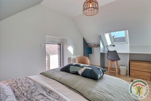 2 Schlafzimmer, Bügeleisen/Bügelbrett, kostenloses WLAN, Bettwäsche