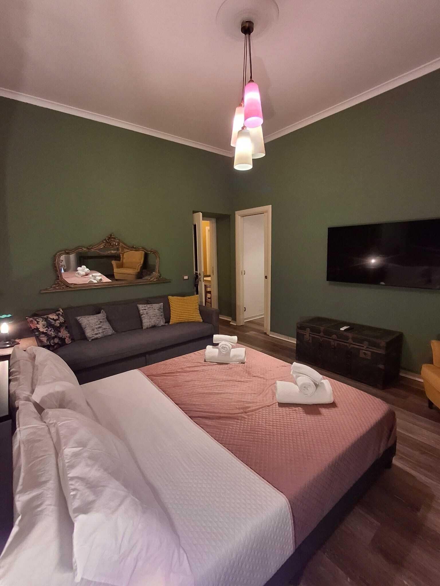 Premium studio, uitzicht op de stad | Hypoallergeen beddengoed, een minibar, geluiddichte muren, gratis wifi