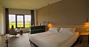 Egyptian cotton sheets, premium bedding, down comforters - Hotel-Bodegas FyA (Navarrete)
