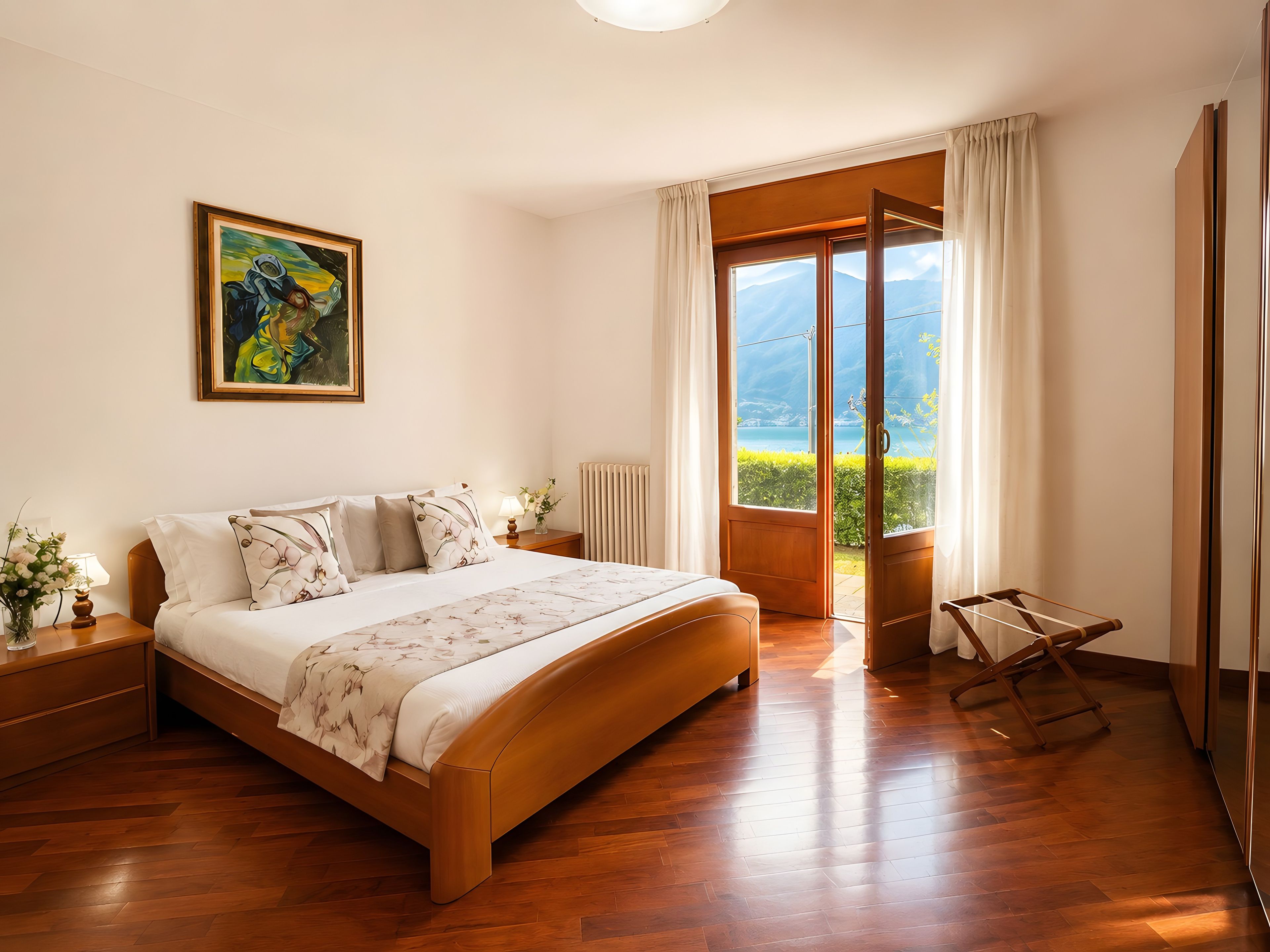 3 bedrooms, iron/ironing board, WiFi (free), bed sheets