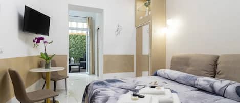 Strygejern/strygebræt, gratis Wi-Fi, sengetøj