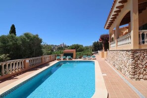 Pool - Villa 'Diana' with Private Pool, Wi-Fi and Air Conditioning (Cala en Porter)