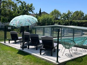Piscine chauffée