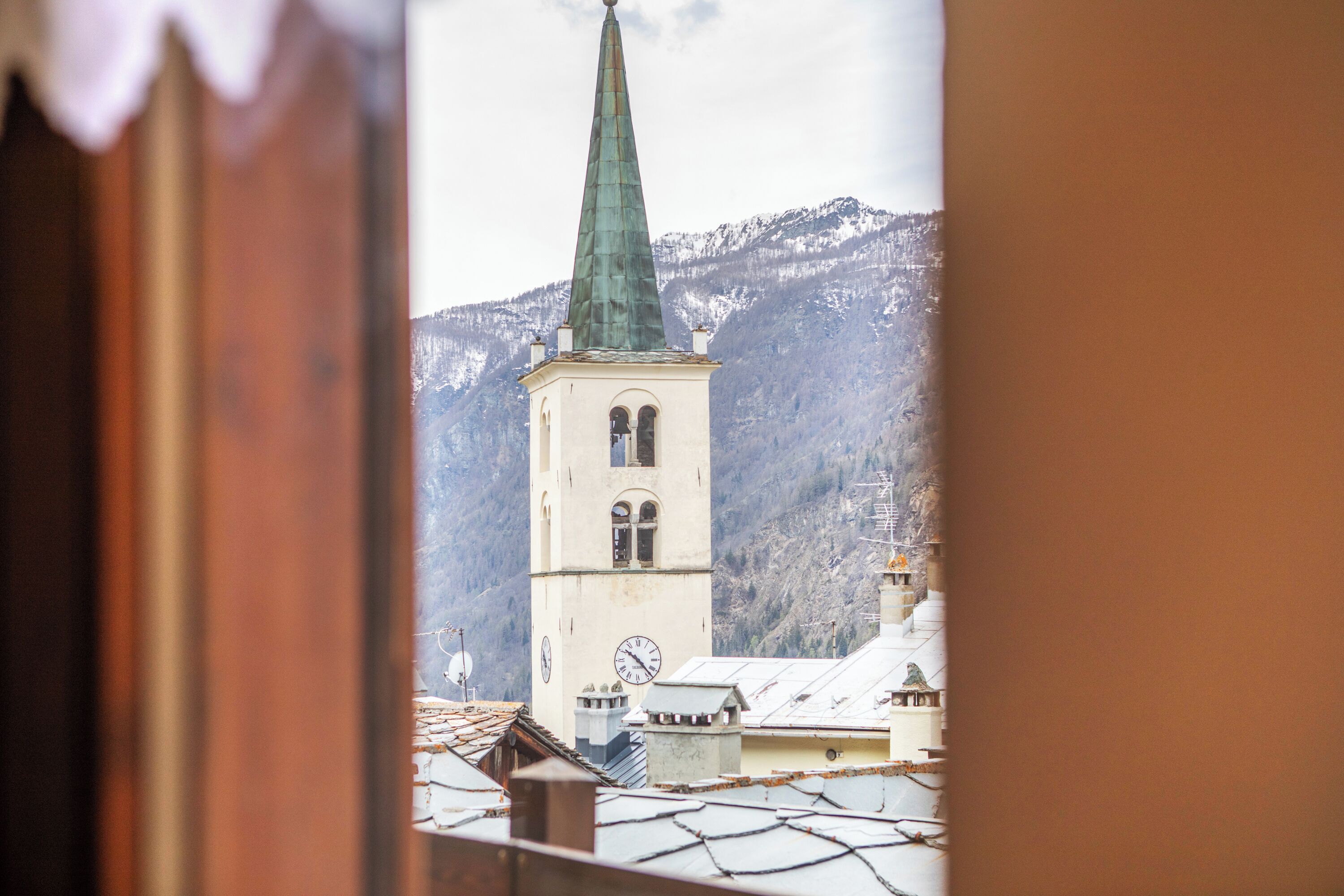 Vue depuis l’hébergement