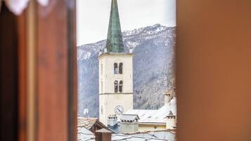 Blick von der Unterkunft