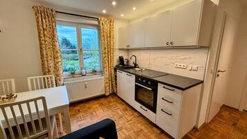 Kühlschrank, Ofen, Herdplatte, Geschirrspüler