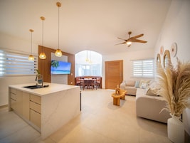 Villa, Multiple Bedrooms, Smoking, Private Pool | Living room