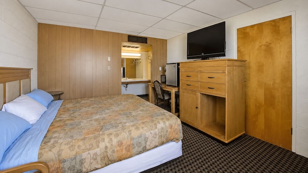 Kamer, 1 kingsize bed | Een bureau, gratis wifi, beddengoed