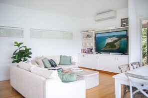 TV, escritórios