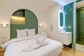 2 soverom, strykejern/-brett, wi-fi og sengetøy