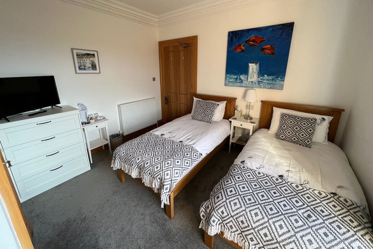 Superior Twin Room, Sea View | Soundproofing, iron/ironing board, free WiFi, bed sheets