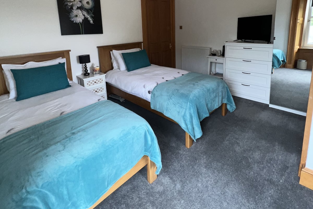 Superior Twin Room, Garden View | Soundproofing, iron/ironing board, free WiFi, bed sheets