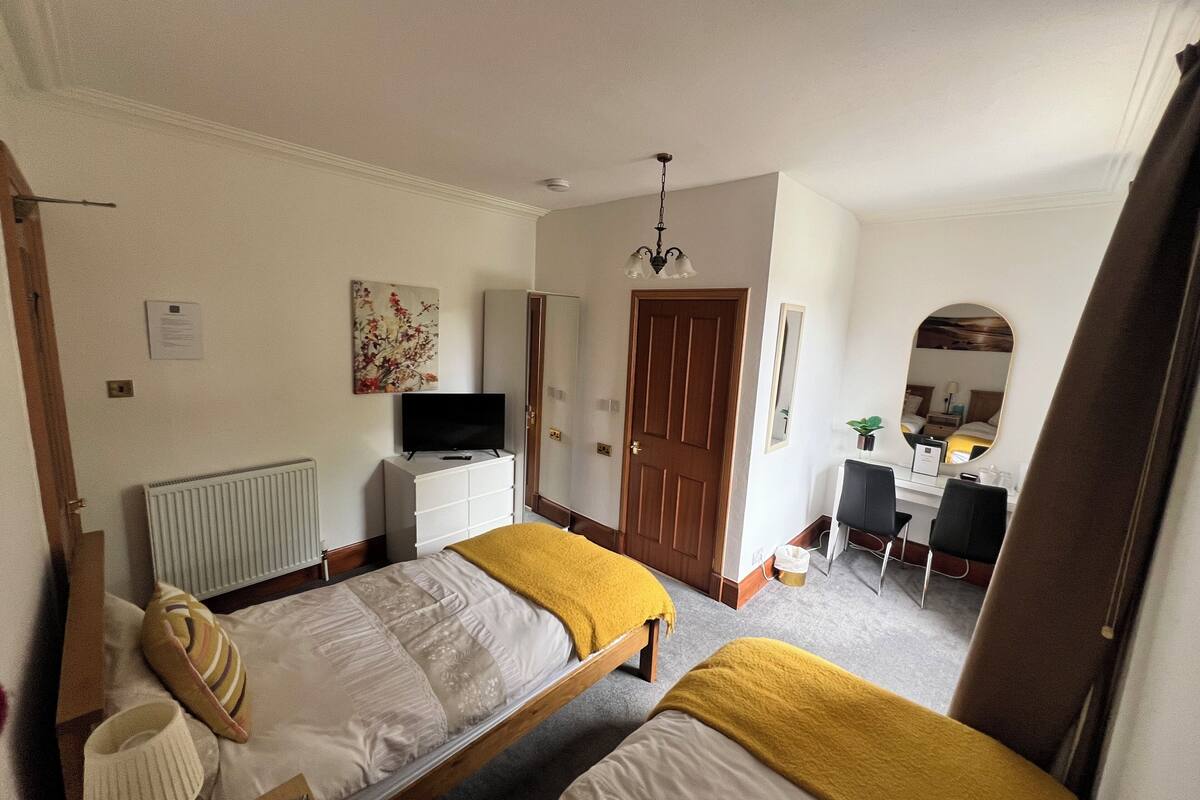 Quarto duplo standard, vista para o jardim | 1 quarto, quartos à prova de som, ferros/tábuas de passar roupa