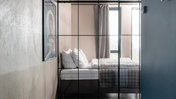 1 bedroom, iron/ironing board, travel crib, WiFi