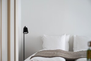 1 habitación, tabla de planchar con plancha, cuna de viaje y wifi 