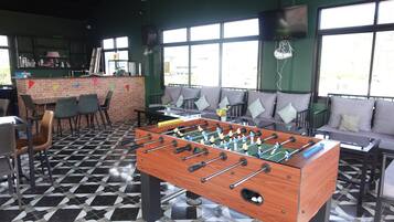 Sala de estar en el lobby