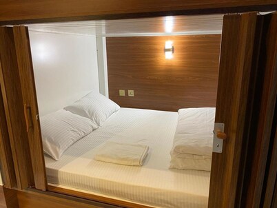 Yoi Pod hostel - excellent choice for solo, friends & couple travellers!