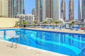 Pool - FIRST CLASS | 2BR | Exquisite Full Marina View (Marina)