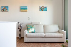 Living area - Home Panoramic Relax -the Sea From the Terrace-venice in 20 Minutes (Chioggia)