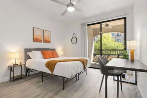 1 Schlafzimmer, Schreibtisch, Bügeleisen/Bügelbrett, WLAN