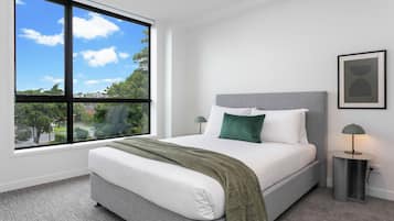 Leilighet, 1 soverom | Skrivebord for bærbar PC, wi-fi (inkludert) og sengetøy