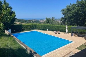 Outdoor pool - SeeConero home (Ancona)