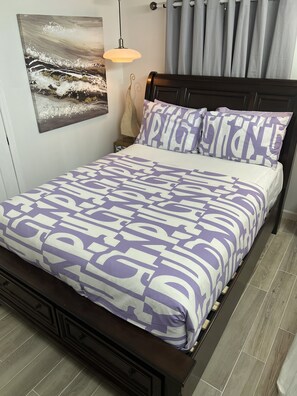 2 dormitorios, tabla de planchar con plancha, wifi y ropa de cama