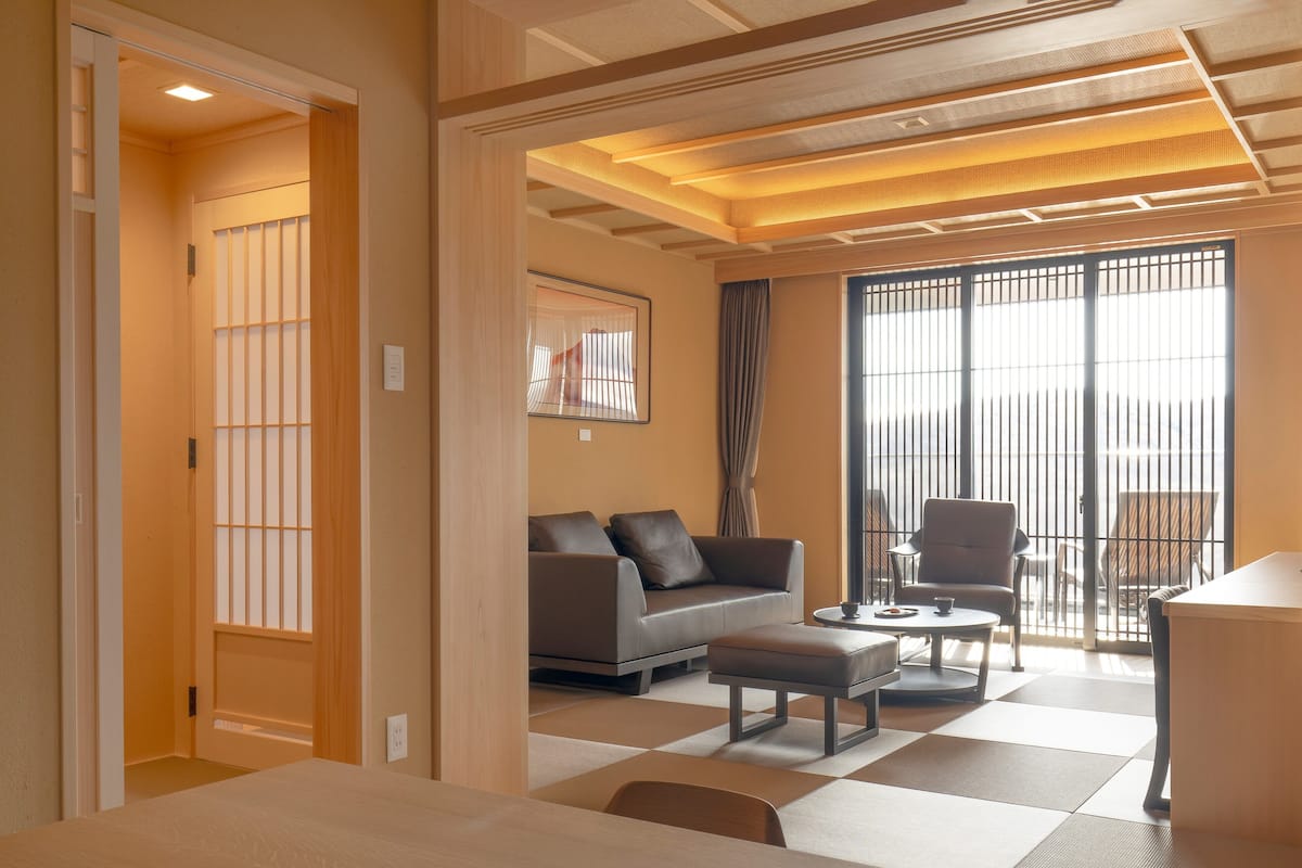open-air bath Suite room(takarafuji-akafuji)