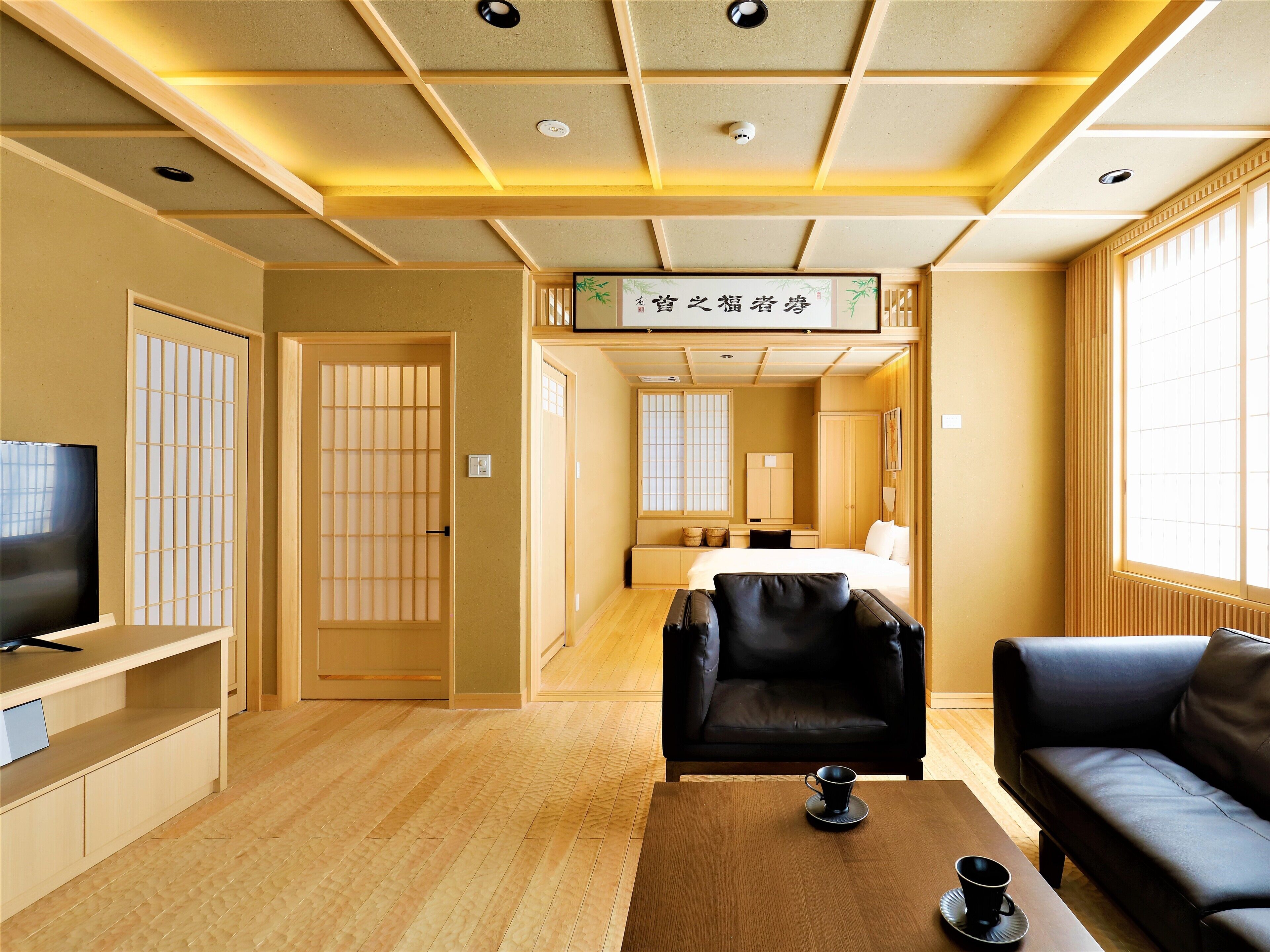 open-air bath Suite room(Shobu)