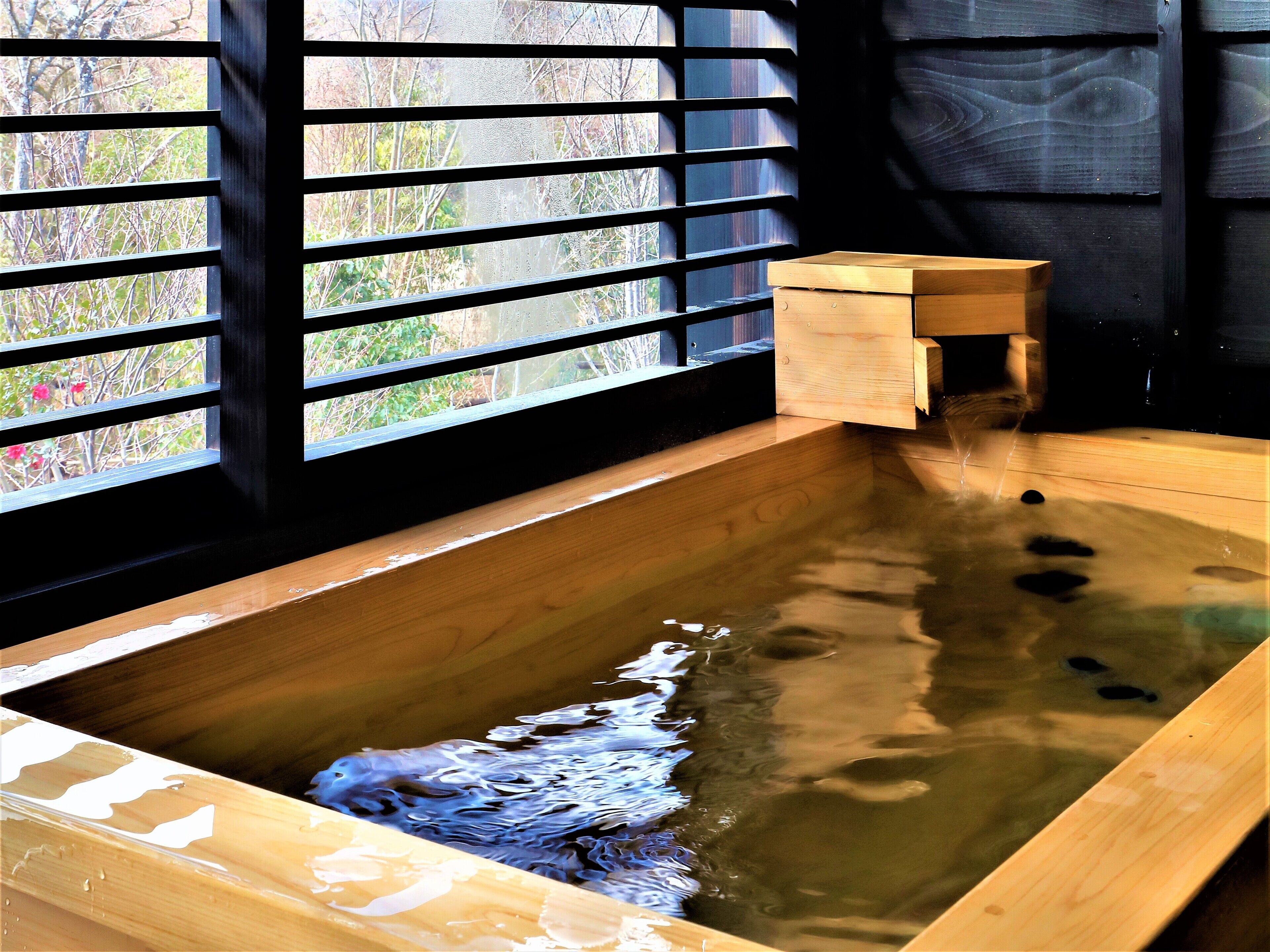 open-air bath Suite room(usu) | Private spa tub