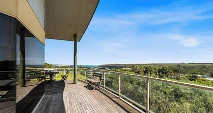 12 Apostles Beach House; with ocean & valley views