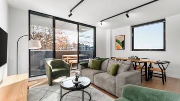 Apartment, 3 Bedrooms | Living area