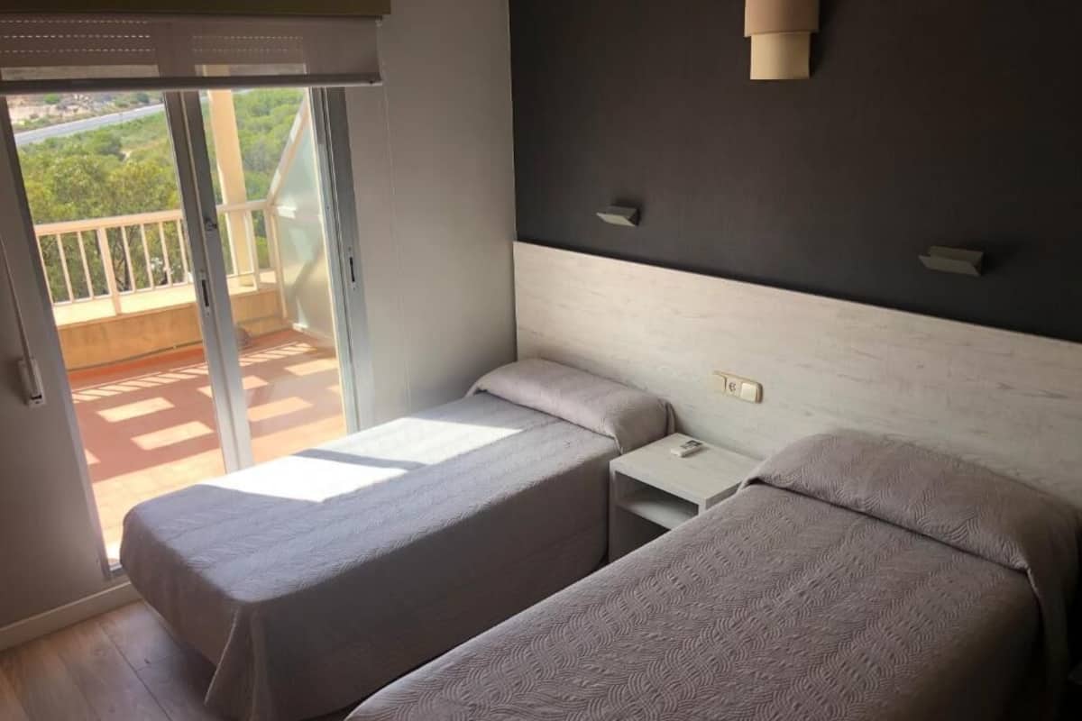 Twin Room, Terrace, Mountain View | Free WiFi, bed sheets