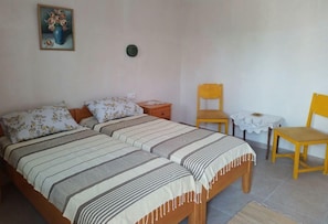 1 Schlafzimmer, kostenloses WLAN, Bettwäsche